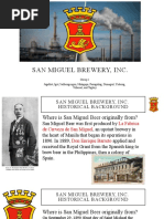 Group 1 - San Miguel Brewery, Inc.