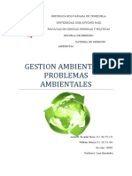 Infografia y Problemas Ambientales en Venezuela y El Mundo