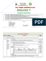 English 7 WHLP Fourth Quarter San Mateo NHS