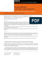 Estaciones de Aprendizaje en Un Centro de Educación Especial