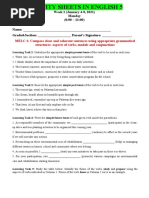 Activity - Sheet - in - English 5 - Week 1