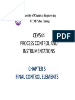 Chapter 5 Final Control Elements