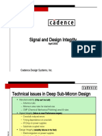 Signal and Design Integrity: Cadence Design Systems, Inc