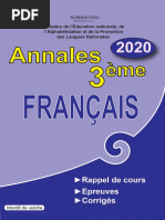 Annales Francais 3e