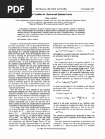 1986 - (Ashtekar) New Variables For Classical and Quantum Gravity