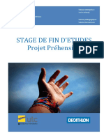 Rapport de Stage Projet Prehension Manon Fontaine