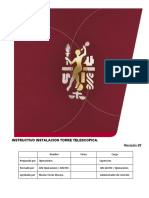 Instructivo para Instalacion de Torre Telescopica