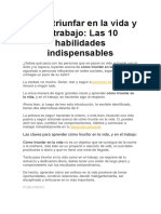 Cómo Triunfar en La Vida y El Trabajo