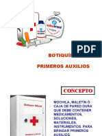 BOTIQUIN de Primeros Auxilios