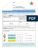 Clase 23 Equivalencia de Fracciones 5 Basico AC