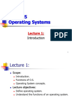 Lecture1 Introduction To Operating Systems