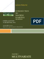 Ch5 Multivariate Methods