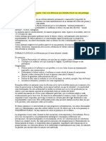 Pregunta de Paranoia y Parafrenia