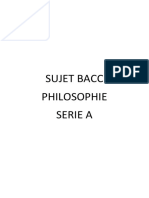 Sujet BACC PHILO A-C-D