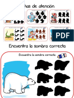 Cuaderno Atencion 1 Encuentra La Sombra Correcta