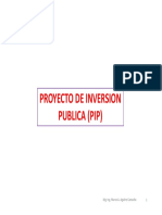 Proyecto de Inversion Publica