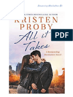 All It Takes - Kristen Proby