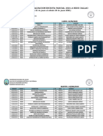 Programacion de Evaluaciones Parciales de Ingenieria Electrica 2021a