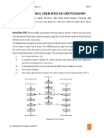 Block Ciphers & Symmetric Key Cryptography: Simplified DES