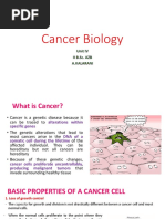 Cancer Biology: Unit IV Ii B.Sc. Azb A.Kalarani