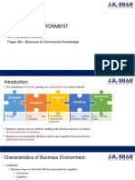 BCK Chapter 2 - Business Environment