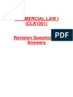 CLA1501 - Exam Pack - Revision - (Q and A)