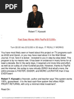 15000$ Paypal Money Robert Kiyosaki