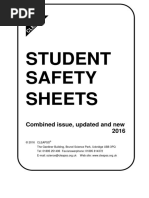 CLEAPPS Student Safety Sheets