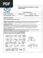 Guia de Naturales 1 Periodo 3°