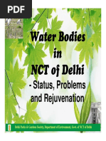 Waterbodies in Delhi