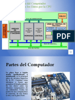 Estructura Básica Del Computador Procesamiento de Los Datos Por La CPU