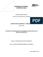 Ejercicio 2 Lab Dinámica y Vibraciones 