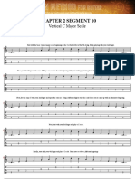 Chapter 2 Segment 10: Vertical C Major Scale