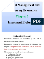 CH 06 Investment Evaluation