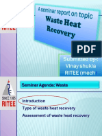 Waste Heat Recovery Vinay Shukla