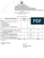 Mapeh 4 Second Quarter-2nd Summative Test