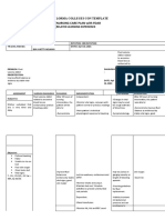 Nursing Care Plan With Fdar: Lorma Colleges Con Template Related Learning Experience