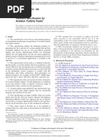 Aviation Turbine Fuels: Standard Specification For