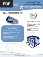 Sapphireblu Class Solid State Gan Technology: 2,000W Dbs-Band Hubmount Ultralinear Modular Sspa/ SSPB