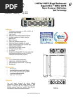 150W To 600W X-Band Rackmount Sapphireblu Sspa/ SSPB Super Compact SG Series