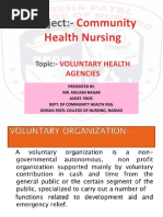 Voluntary Health Agencies