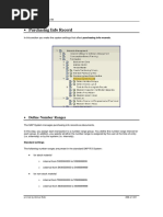 Purchasing Info Record: Define Number Ranges