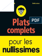 Plats Complets Pour Les Nullissimes 2017