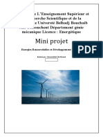 Energies Renouvelables Et Developpement Durable