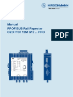 Manual PROFIBUS Rail Repeater OZD Profi 12M G12 ... PRO