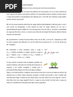 Lista 1 - A Carga Elétrica e A Lei de Coulomb