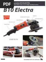 B10 ELECTRA 25300 Catalogue Sheet EN 05 21