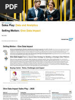 Sales Play - Data & Analytics - Give Data Impact