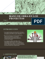 Mano de Obra en Los Proyectos