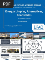 Energías Limpias Renovables Alternativas